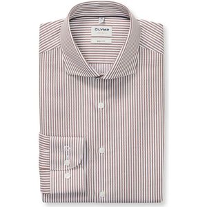 OLYMP - Level Five - Overhemd - Bruin - Body Fit - Royal Kent