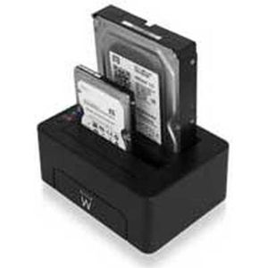 Ewent EW7014 - Dual Docking Station / 2.5 + 3.5 inch SATA HDD/SSD