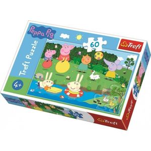 Peppa Pig - Holiday Fun - Puzzel - 4+ - 60 stuks - Sinterklaas - Kerst - Kinderpuzzel