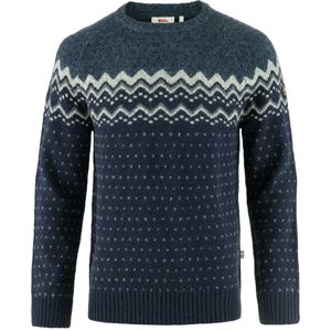 Fjällräven Övik Knit Sweater Men - Trui - Heren - Dark navy-mountain blue - Maat XXL