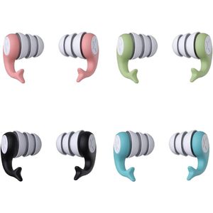 Oordopjes Kinderen - Set van 4 Herbruikbare Siliconen Oordopjes voor Waterdicht Zwemmen, Surfen en Duiken