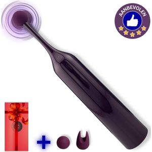 SlipperyHeights® Lita - Vibrator - Clitoris en G-Spot Stimulatie - 10 Intense Standen - Siliconen Sex Toy voor Vrouwen - Zakformaat - Paars