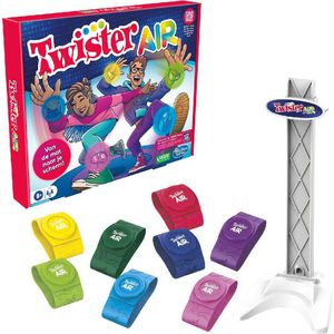 Twister Air - Het spannende augmented reality-spel via de app | Voor 1+ spelers | Inclusief 8 kleurrijke banden