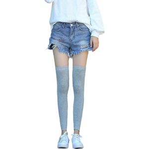 Thermosokken - ongeveer 50 cm lang - Yogasokken - Thermosokken voor hardlopen, sporten en fietsen - Winterthermische knie- en beenwarmers - Hoge elasticiteit - niet strak - zakken niet af - Herfst-/wintersokken