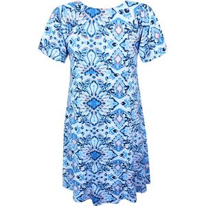 ZHENZI jurk tricot print