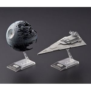 Revell 01207 Bandai Death Star II + Imperial Star Destroyer - Star Wars Plastic Modelbouwpakket