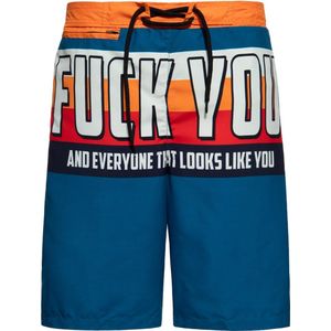 King Kerosin Aop Badehose KKU411054 Turquoise-S