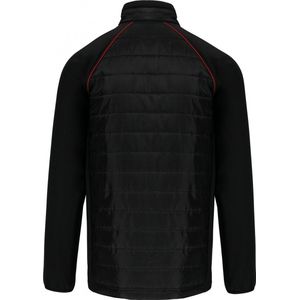 Jas Unisex M WK. Designed To Work Lange mouw Black / Red 100% Polyester