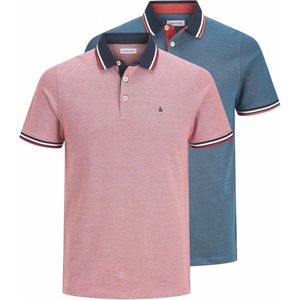 Uni Zomer Polo Shirt Korte Mouwen Pique Katoen Grote Maat