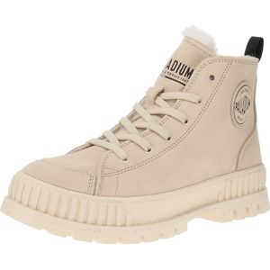 PALLADIUM Pallashock Zip Warm - Enkellaars - Beige - Leer