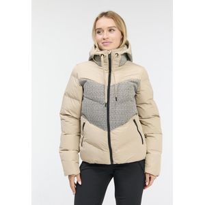 Protest Prtbarley – Skijas Dames – Waterafstotende afwerking – Winterjas – Waterkolom 10K – Bamboobeige