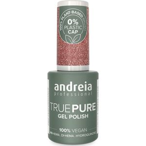 Andreia Professional - Gellak - True Pure - Roze met Gouden Glitter T31 - HEMA vrij - Vegan - 10,5ml