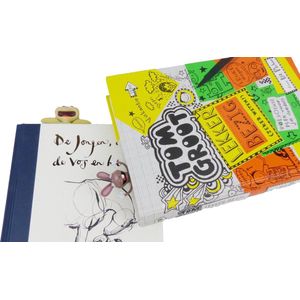 OUCH 3D boekenlegger Schildpad - Turtle Bookmark  | Hallmark | Schoencadeautje | Geschenk | Decoratie boek | Rage | Fun | Cadeau | Boekcadeau