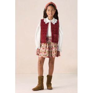 Sissy-Boy - Rok - Roze - Palmboom Print - Katoen