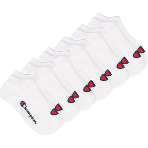 SOKKEN 6 paar Champion sneakersokken, maat. 35 - 46 Unisex sneaker korte sokken