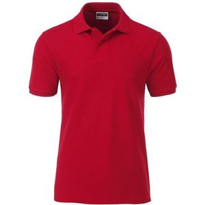 James and Nicholson Heren Basis Polo (Rood)