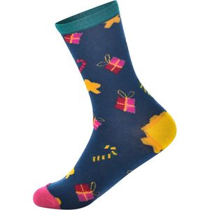 Sokken – Kerstsokken - Christmas Socks - Katoen - Kerstcadeau - Christmas Gift - Kerstman - Maat 36-44