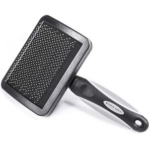 Vachtborstel voor Schapenvacht en Lamsvacht - Verzorging Borstel voor Dierenvacht in Rood