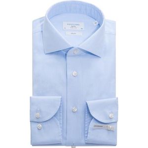 Profuomo Overhemd Heren Lichtblauw Travel Cotton