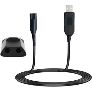 Oplader geschikt voor Braun scheerapparaat serie (1) - 190 / (3) - 390 /(5) - 5030s / (7) - 720 / (9) - 9293s