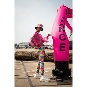 Festival Leggings - Zachte Stretch Stof - 2 Benen Drie Hoeken