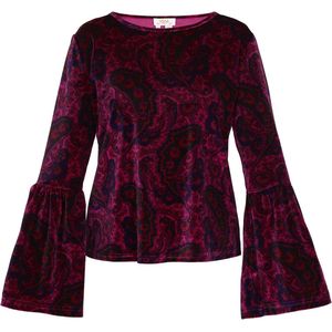 usha FESTIVAL Blouse  pruim / donkerlila