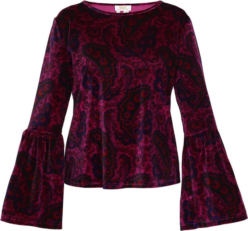 usha FESTIVAL Blouse  pruim / donkerlila