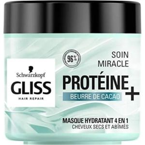 Gliss Haarmasker Proteine + Cacao Boter 400ml