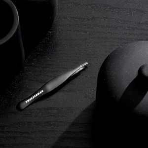 Platte Punt Pincet Zwart - G.E.A.R.