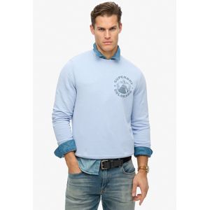 Superdry - Lo-Fi Outdoor Mono - Sweatshirt - Zwart - 100% Katoen