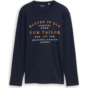 Tom Tailor - Shirt - Sky captain blue - Lange Mouwen