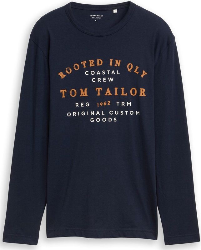 Tom Tailor - Shirt - Sky captain blue - Lange Mouwen