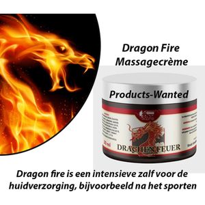 Pullach Hof - Dragon Fire - Massagecrème - Menthol Eucalyptus - 3-potten - Inhoud 30 ml