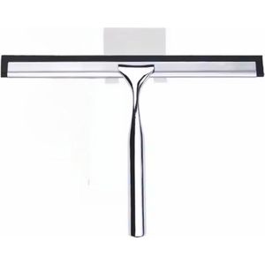 Raamwisser - Douche Trekker - Douchewisser - Raamtrekker - Ramen Reiniger - Badkamer Accessoires - Tegelwisser - Zilver