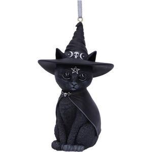 Nemesis Now Kerstbal Purrah Hanging Ornament Zwart