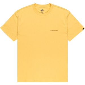 Quiksilver - Evo Desert Waves - T-shirt - Geel - Korte Mouwen