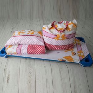 Kinderdagverblijf Beddengoed Set 6 Delig - Vrolijke Beren