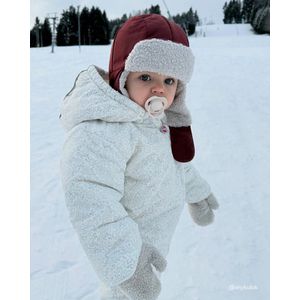 Lodger - Skipak maat 86 - Waterdicht - Winter - Teddy voering - Grijs