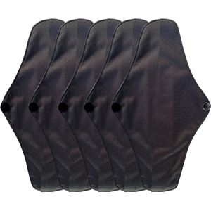 5 stuks bamboe ECO wasbaar Maandverband - herbruikbaar - maandverband