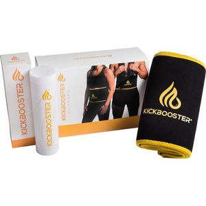 KickBooster Afslankbuikband + Afslankgel Stick - L