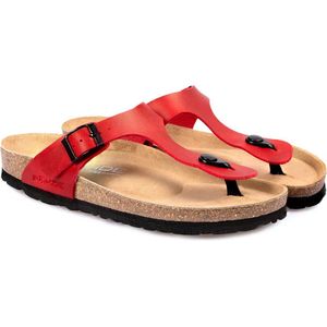 Rohde Sunny N'14 teenslipper damessandaal damesschoenen 5628 41 rood