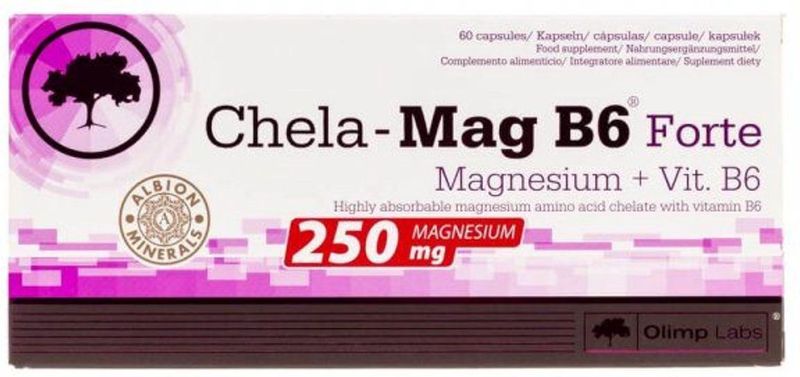 Olimp - Chela-Mag B6 Forte - Supplement - 60 Capsules - Magnesium en Vitamine B6
