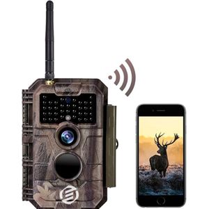 Equivera Wildcamera met Nachtzicht - Wildcamera - Wildcamera voor Buiten - Jachtcamera - Bewegingssensor - Nachtzicht