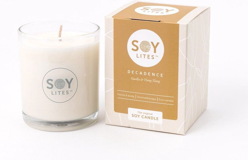 Soylites - Soja Geurkaars - Decadence - 15 uur - Natuurlijke Kaars