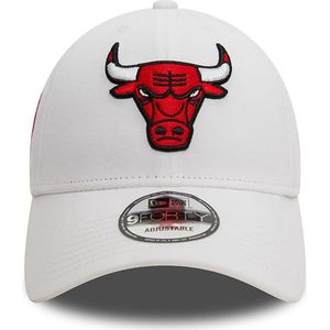 New Era Chicago Bulls NBA White 9FORTY Adjustable Cap