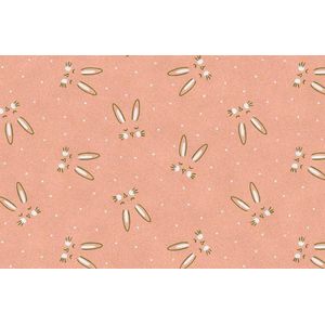 Mat, Vloermat, Vloerkleed, Tapijt, Kind - Kinderkamer Konijn - Wasbaar - Antislip - 175 x 115 cm