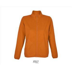 SOL'S - Women´s Factor Zipped Fleece Jacket - Oranje - Gerecycled Polyester