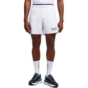 Ea7 Emporio Armani 7m001720_af17683 Korte Sportbroek Wit M Man