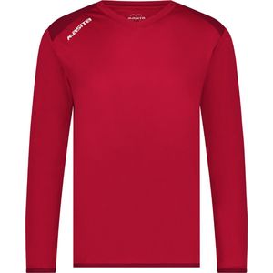 Masita | Sportshirt Heren & Dames - Lange Mouw - Avanti - QuickDry Technologie - RED - XL