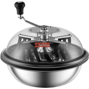 Bladko Trimmer - met Roestvrijstalen Messen - voor Twisted Spin Cut Clear Dome - Trimmerkop - Handmatige Bud Trimmer - 16in Bowl - Zilver
